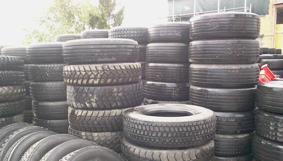 Used Grade A passenger tires